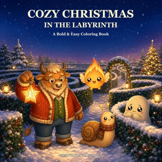 Cover of Cozy Christmas in the Labyrinth