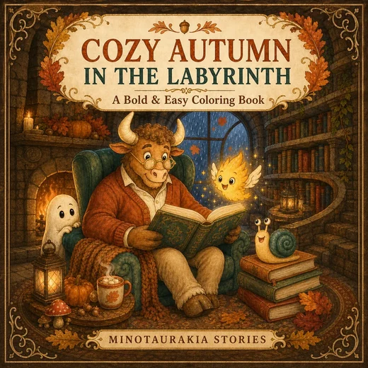 Cover of Cozy Autumn in the Labyrinth